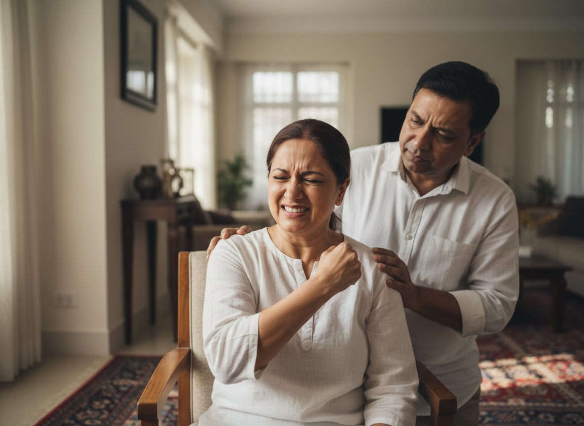 कंधे के दर्द के लक्षण