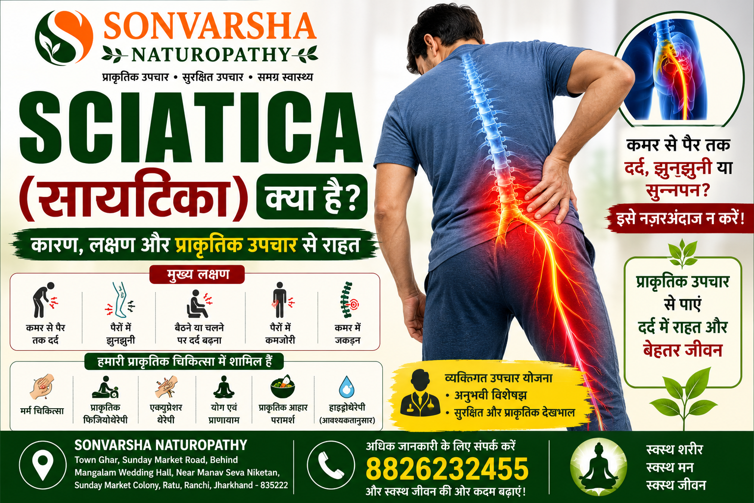 Sciatica Treatment in Ranchi