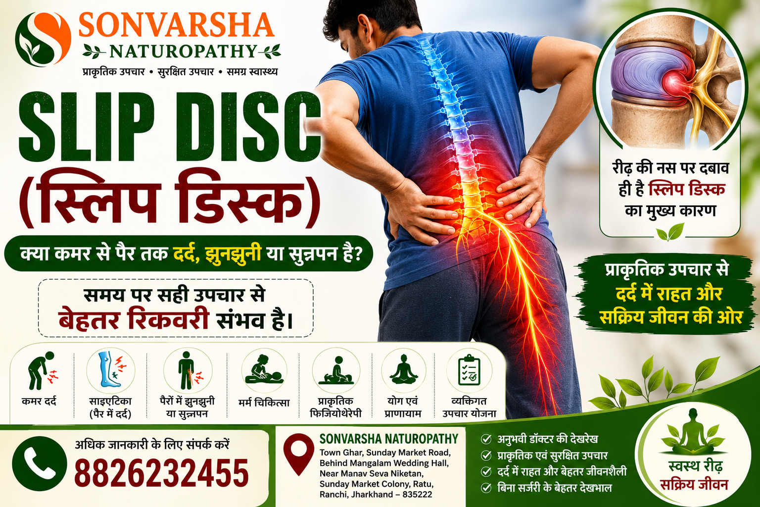 Slip Disc Treatment in Ranchi